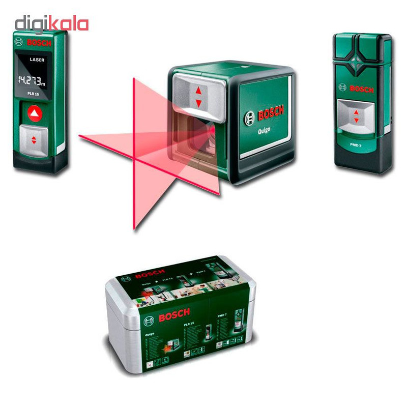 مجموعه 3 عددی ابزار لیزری بوش کد 0603663102