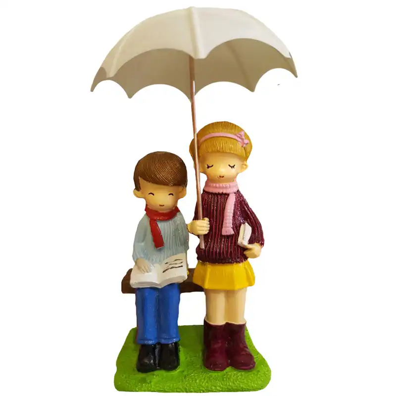 مجسمه لیلپار طرح روز بارانی مدل HOA-1064