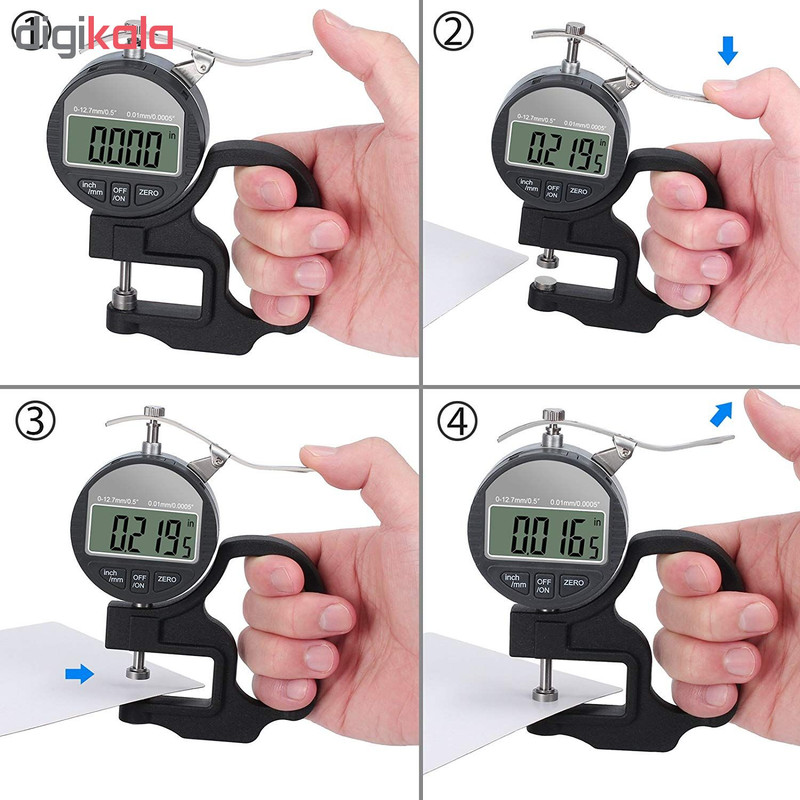 ضخامت سنج دیجیتال مدل 10-k