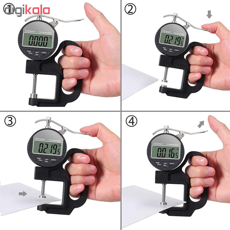 ضخامت سنج دیجیتال مدل 25-k