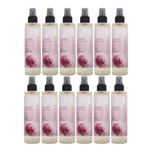 بادی اسپلش زنانه لیمپیو مدل Flower bomb حجم 250 میلی لیتر مجموعه 12 عددی