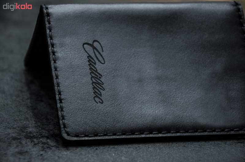 کیف مدارک خودرو چرمینه اسپرت طرح کادیلاک کد 75024-B