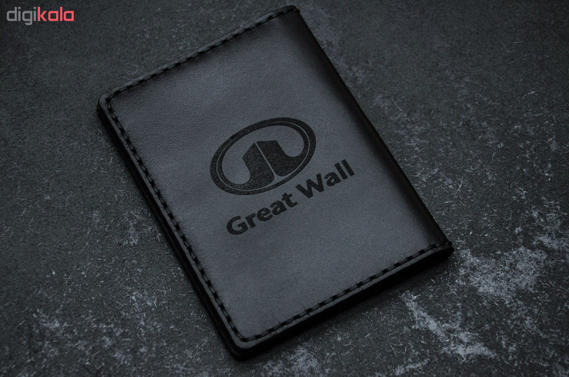 کیف مدارک خودرو چرمینه اسپرت طرح گریت وال کد 78024-B