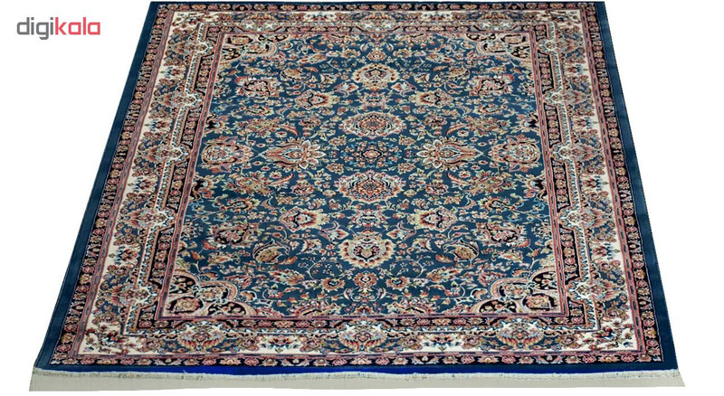فرش ماشینی فرش سهند کد VF17.VA زمینه آبی