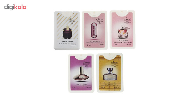 عطر جیبی اسمارت کالکشن بسته 5 عددی عطر جیبی اسمارت کالکشن بسته 5 عددی