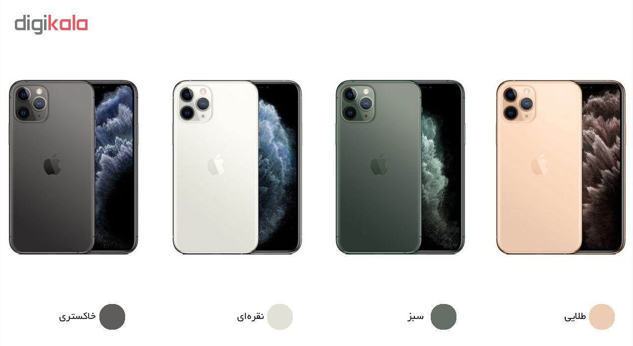 گوشی موبایل اپل مدل iPhone 11 Pro Max A2220 دو سیم کارت ظرفیت 256 گیگابایت main 1 27