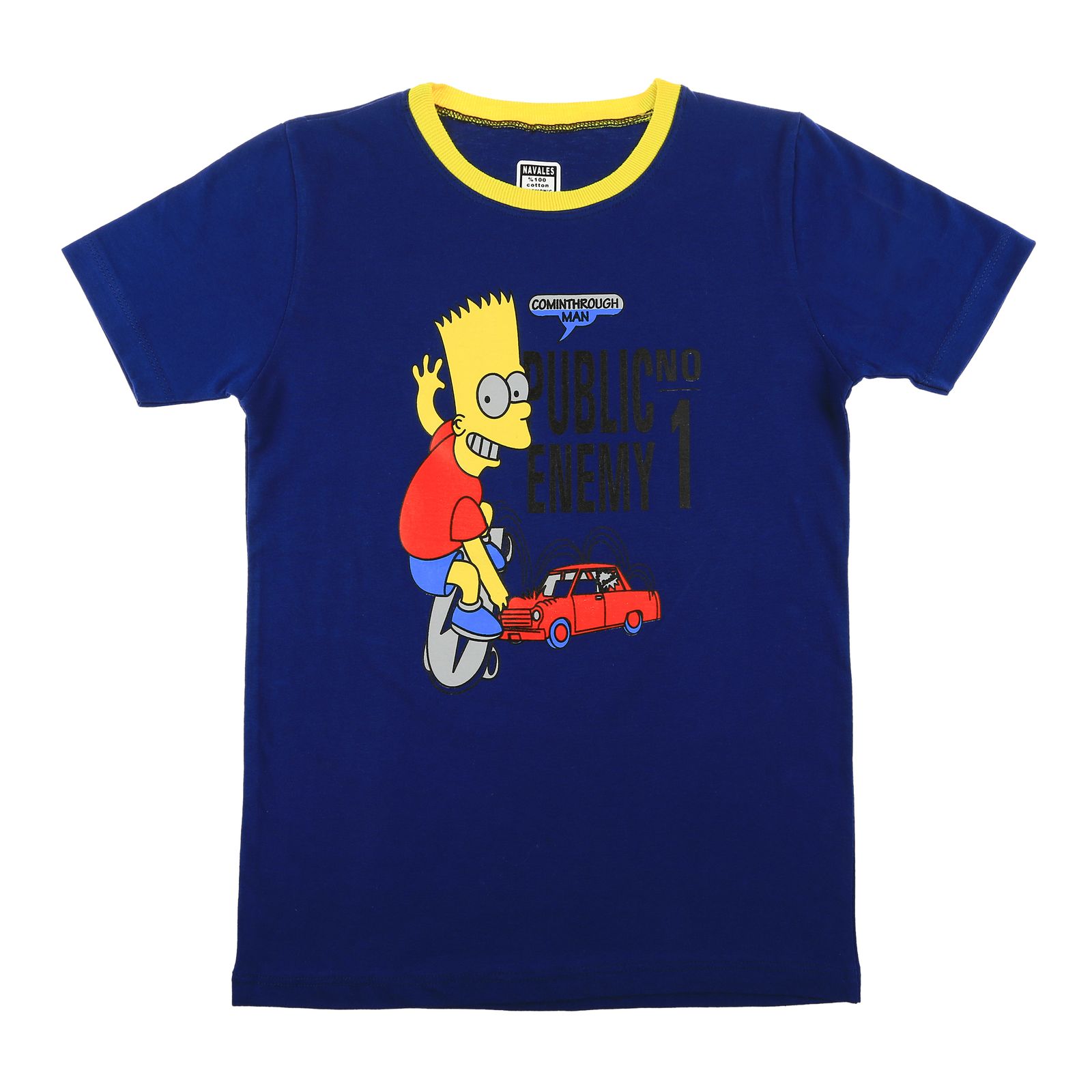 تی شرت ناوالس مدل Simpson-BL -  - 1