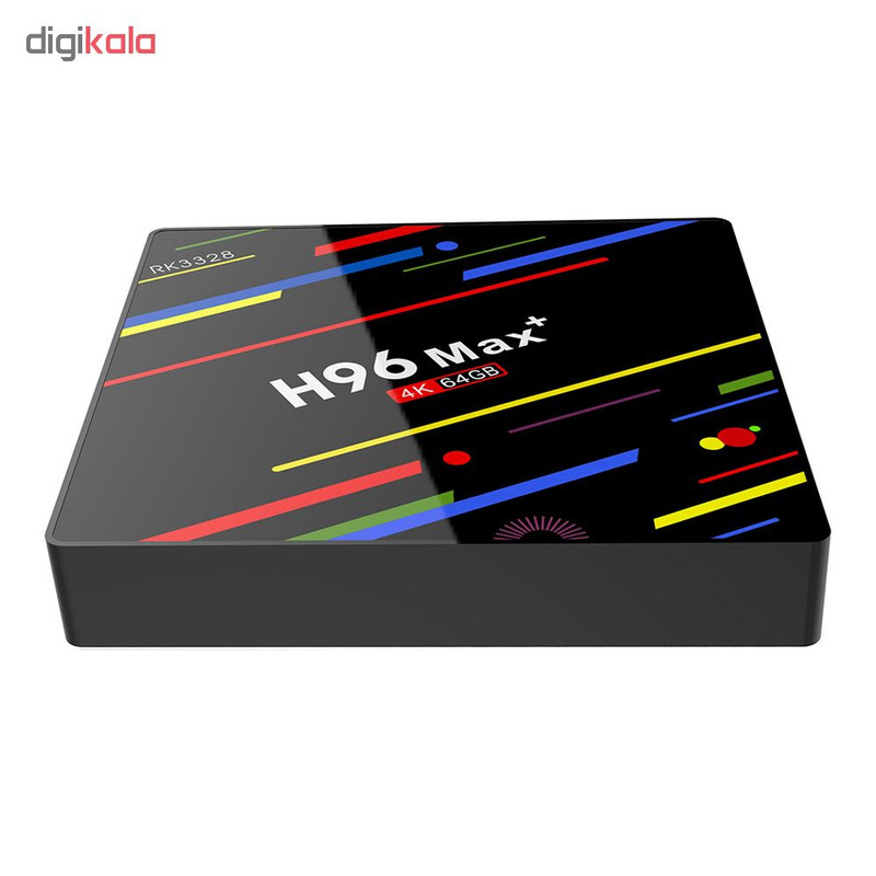 اندروید باکس مدل +H96MAX