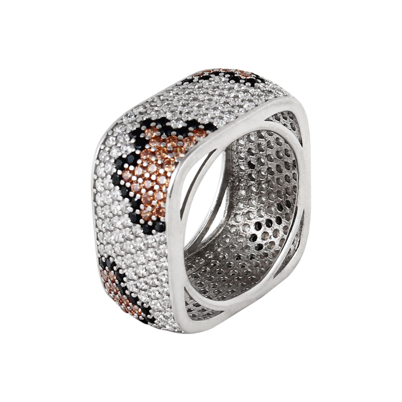 انگشتر نقره زنانه مد و کلاس کد 1000412