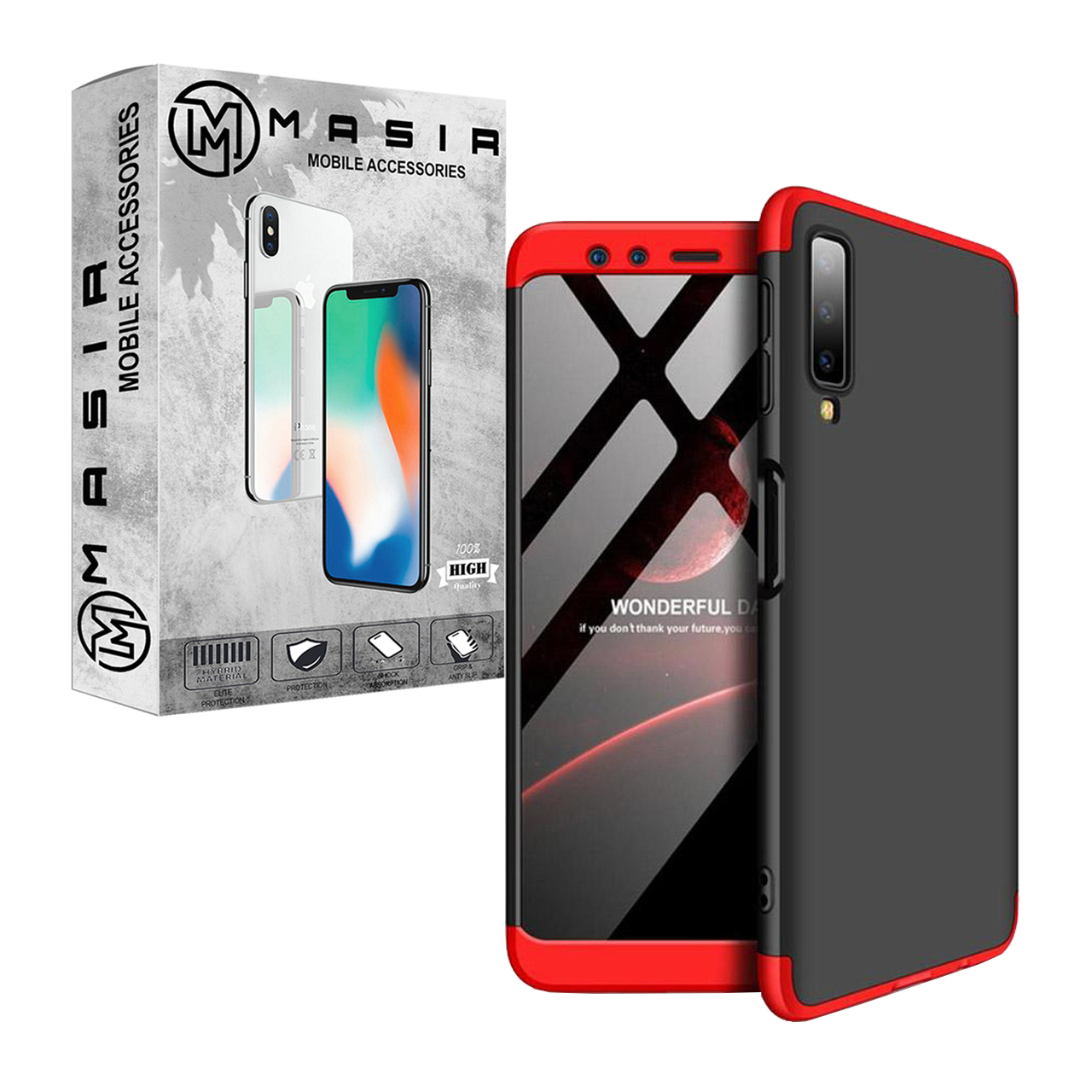 کاور 360 درجه مسیر مدل MGKS6-1 مناسب برای گوشی موبایل سامسونگ Galaxy A750/A7 2018