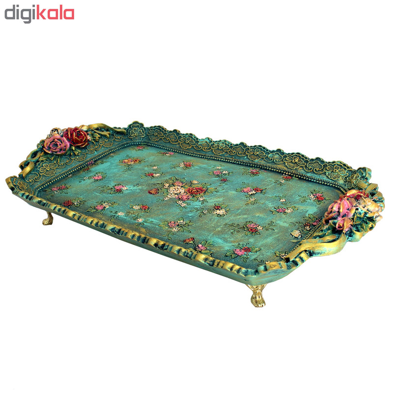 سینی مدل باغ فیروزه کد 04-20