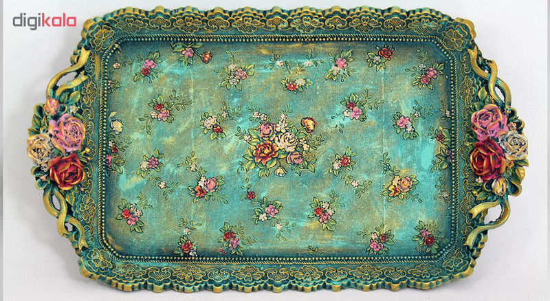 سینی مدل باغ فیروزه کد 04-20