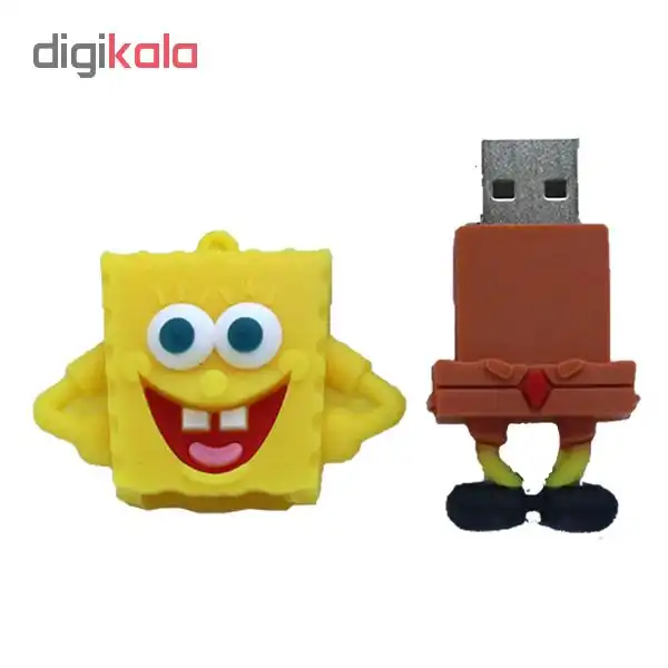 فلش مموری طرح باب اسفنجی مدل Ul-Pv-BoEs10 ظرفیت 32 گیگابایت