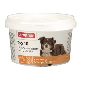 قرص مولتی ویتامین سگ بیفار مدل TOP 10 بسته 180 عددی