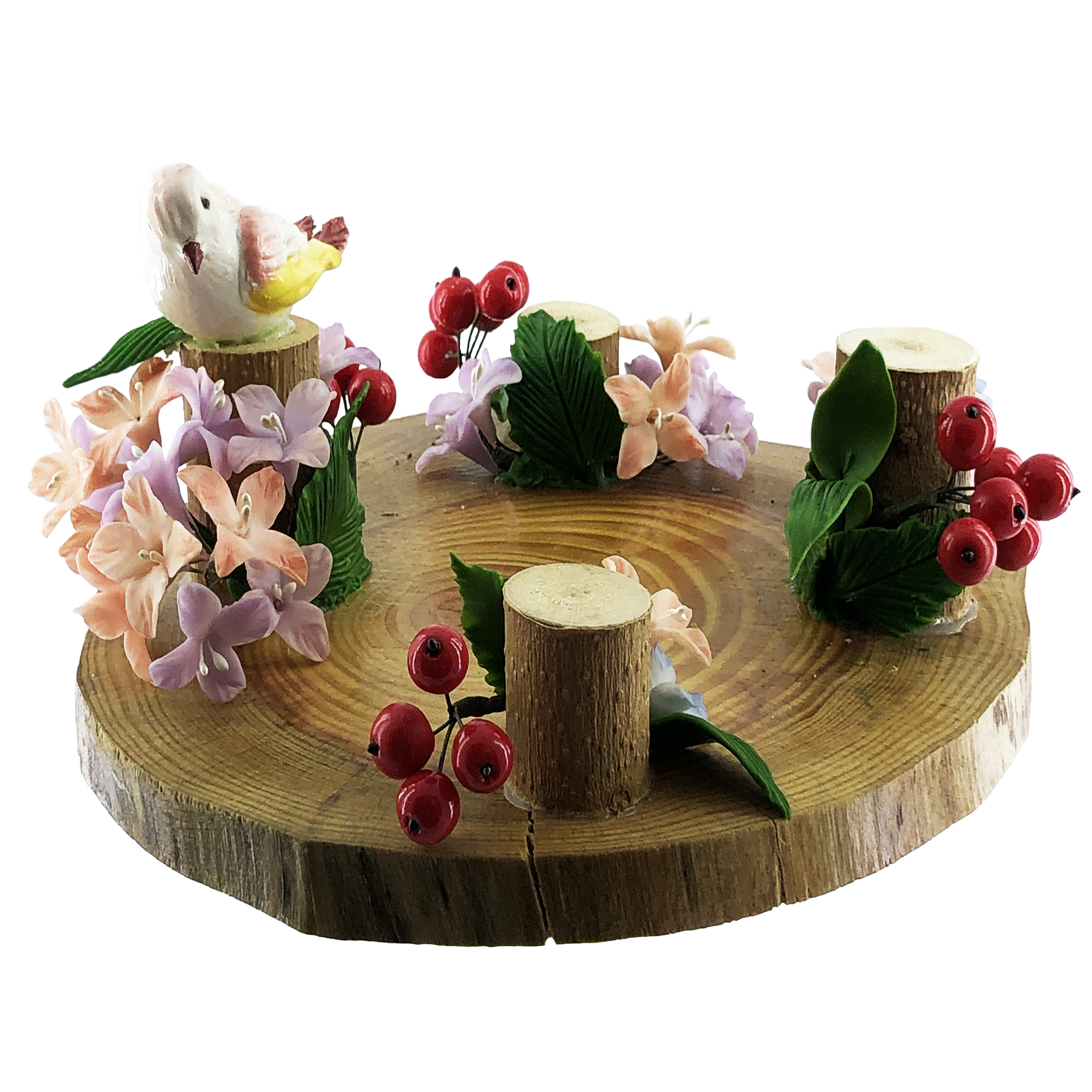 جا شمعی طرح Garden مدل GZ98268 