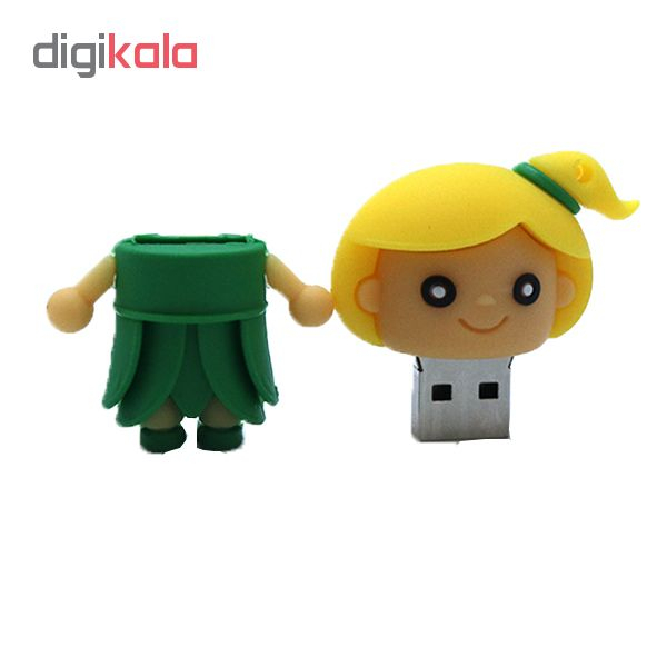 فلش مموری طرح دختر مدل Ul-Pv-GreGir10 ظرفیت 32 گیگابایت