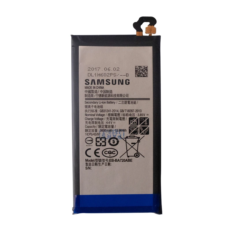 باتری موبایل مدل EB-BA720ABE ظرفیت 3600 میلی آمپر ساعت مناسب برای گوشی سامسونگ Galaxy A70 