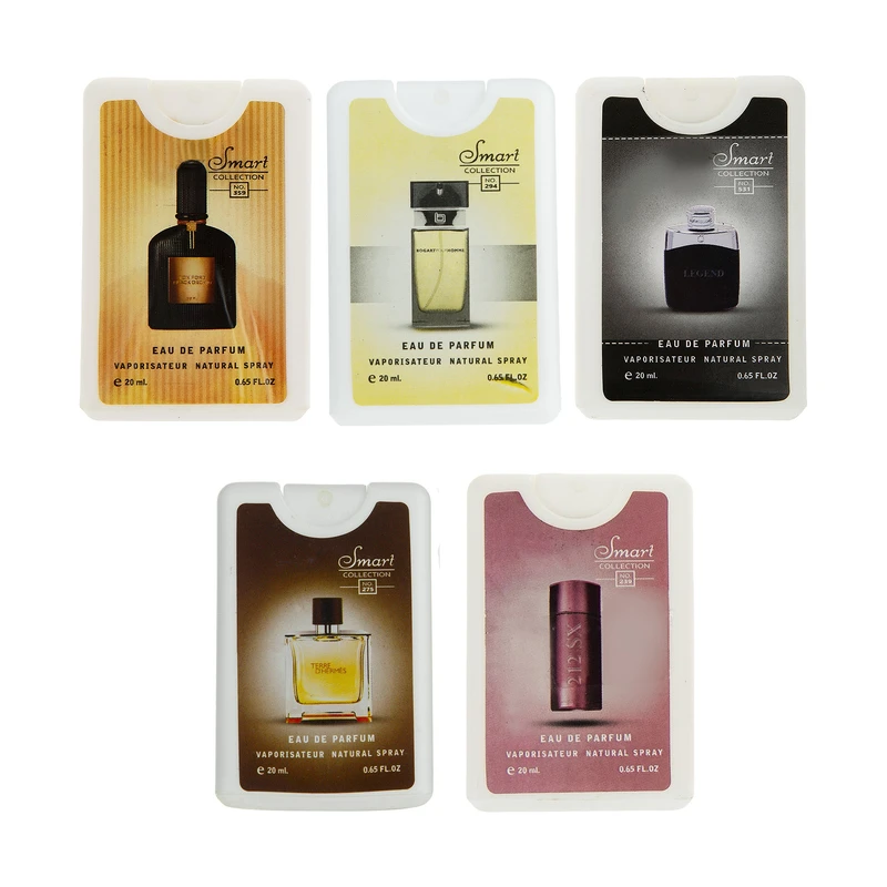 عطر جیبی مردانه اسمارت کالکشن بسته 5 عددی