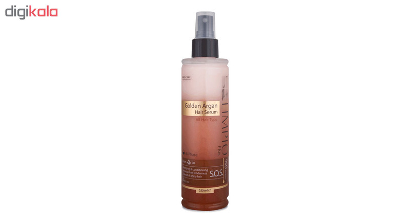 سرم مو لیمپیو مدل Golden Argan حجم 250 میلی لیتر مجموعه 6 عددی
