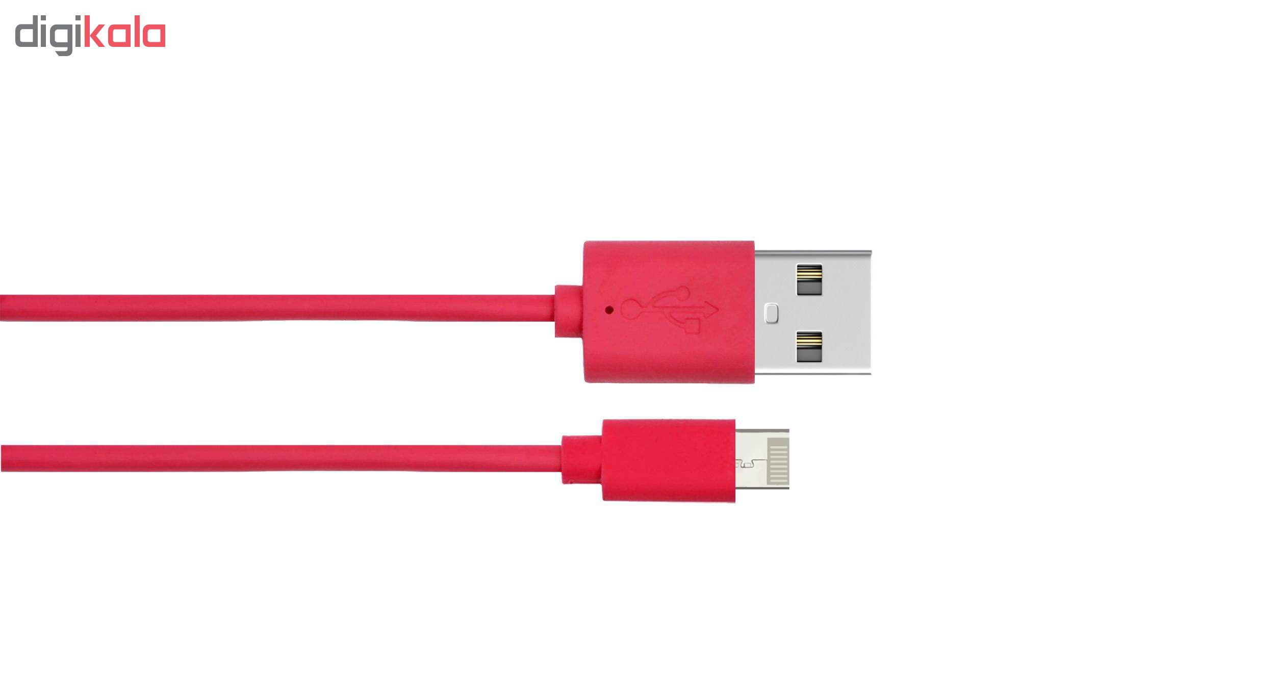 کابل تبدیل USB به لایتنینگ/microUSB سومگ مدل SMG-HIB2 طول 1 متر