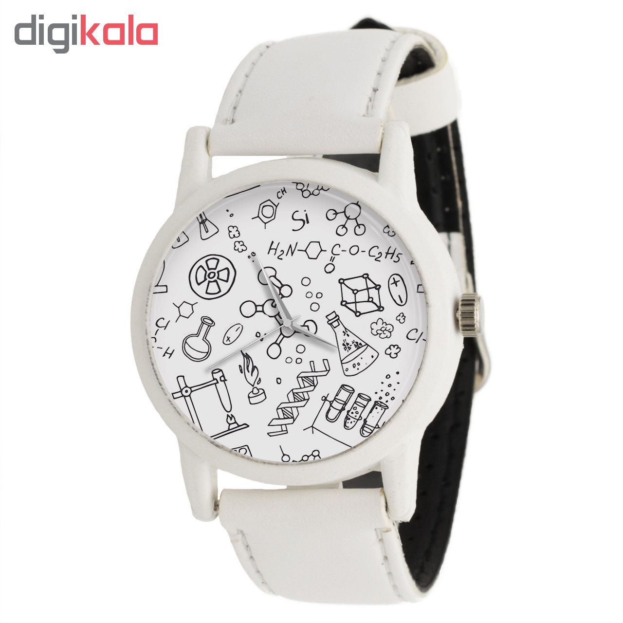 ساعت مچی عقربه ای طرح شیمی کد LF1599 -  - 2