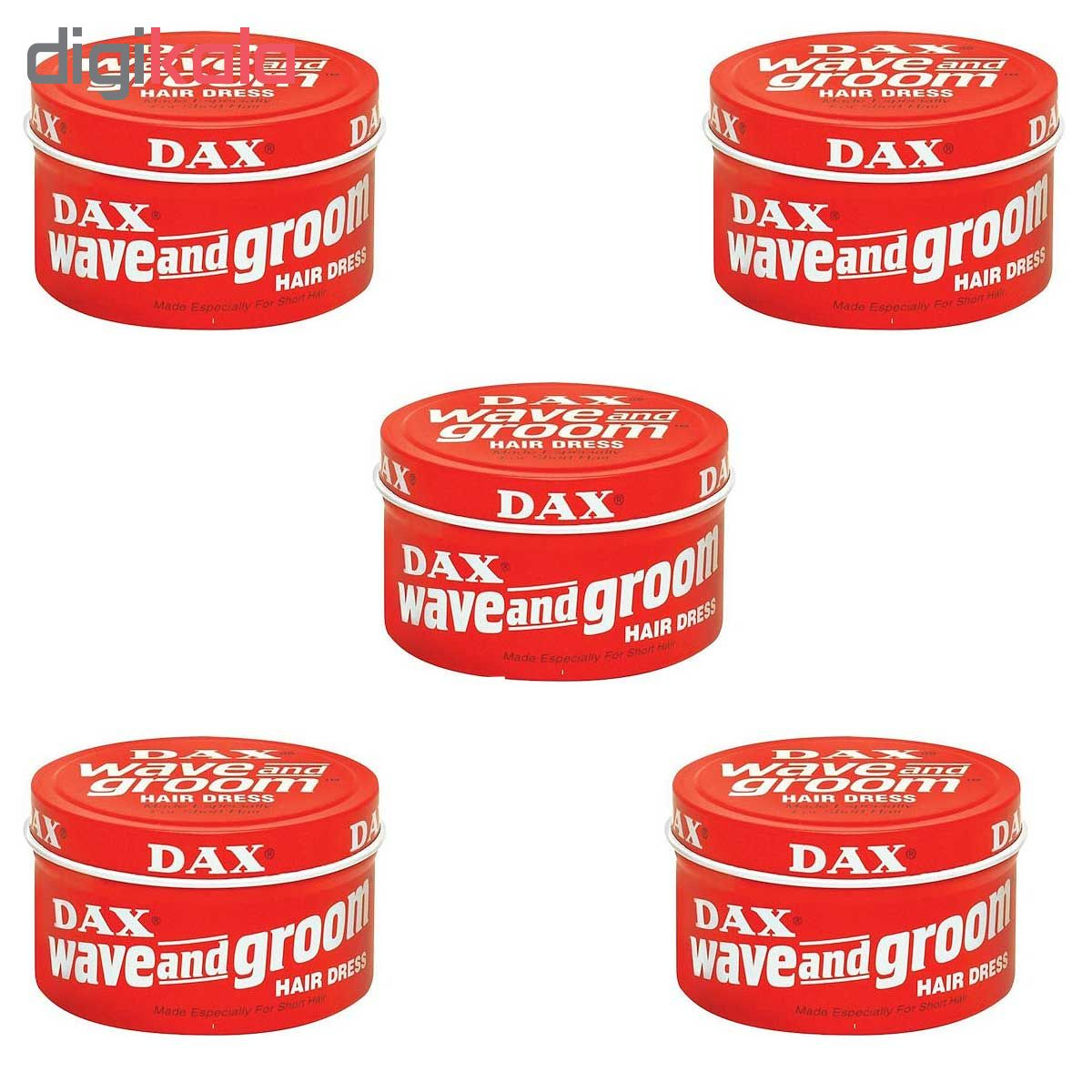 واکس مو داکس مدل Wave And Groom حجم 99 میلی‌لیتر مجموعه 5 عددی
