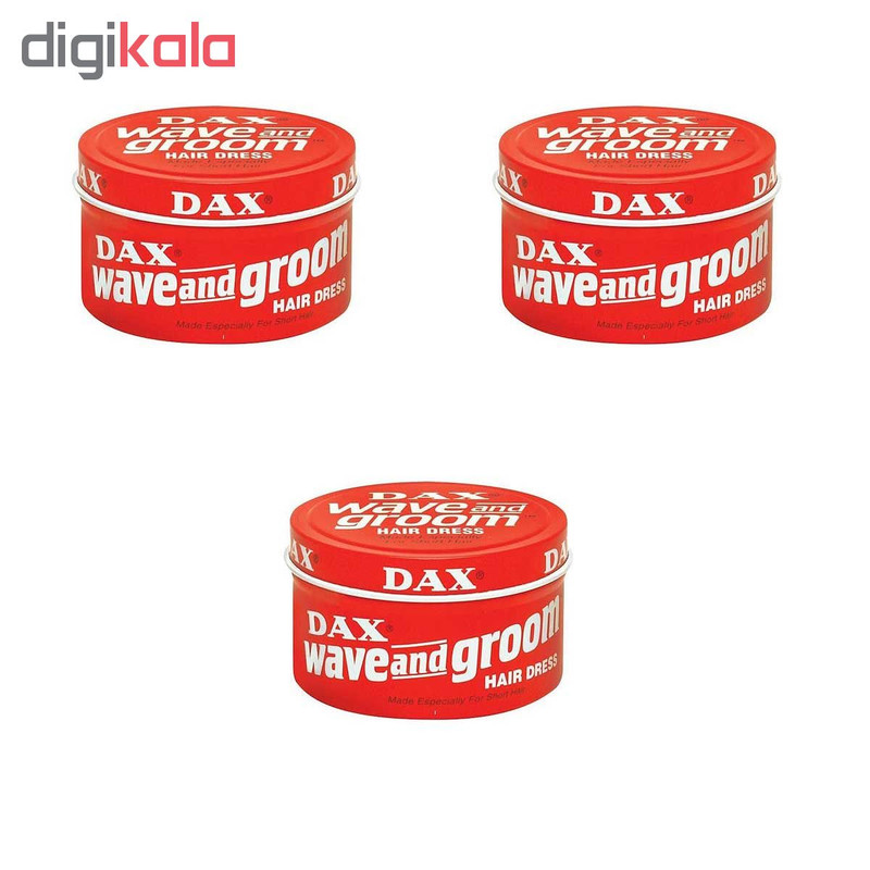 واکس مو داکس مدل Wave And Groom حجم 99 میلیلیتر مجموعه 3 عددی واکس مو داکس مدل Wave And Groom حجم 99 میلیلیتر مجموعه 3 عددی