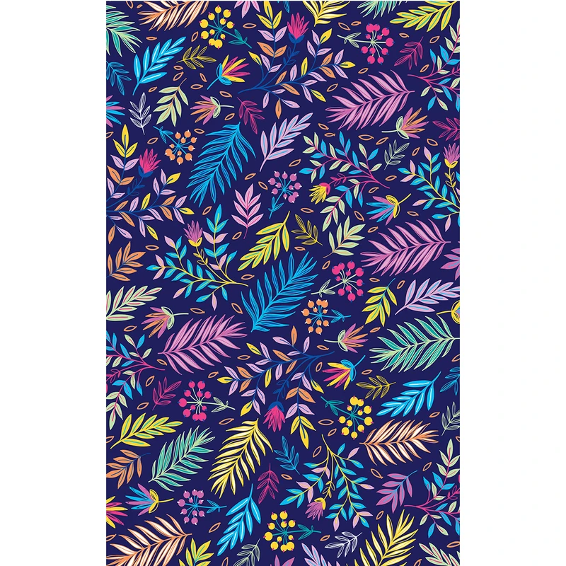 استیکر شیشه طرح colorful leaf