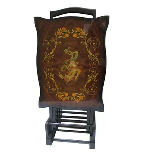 میز عسلی طرح فرشته مجموعه 4 عددی