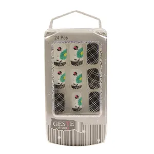  ناخن مصنوعی ژست مدل G145 بسته 24 عددی