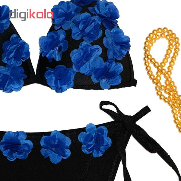 ست شورت و سوتین زنانه طرح بهار کد 125