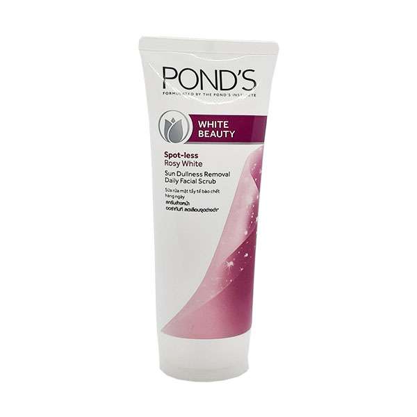 اسکراب لایه بردار پوست پوندز مدل Rosy White حجم 100 میلی لیتر