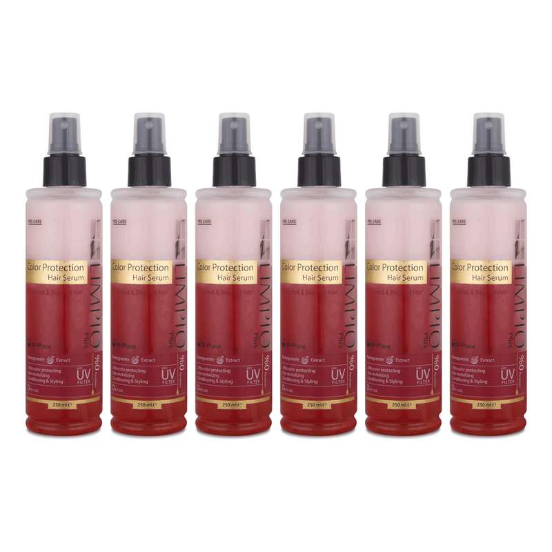 سرم مو لیمپیو مدل Color Protection حجم 250 میلی لیتر مجموعه 6 عددی