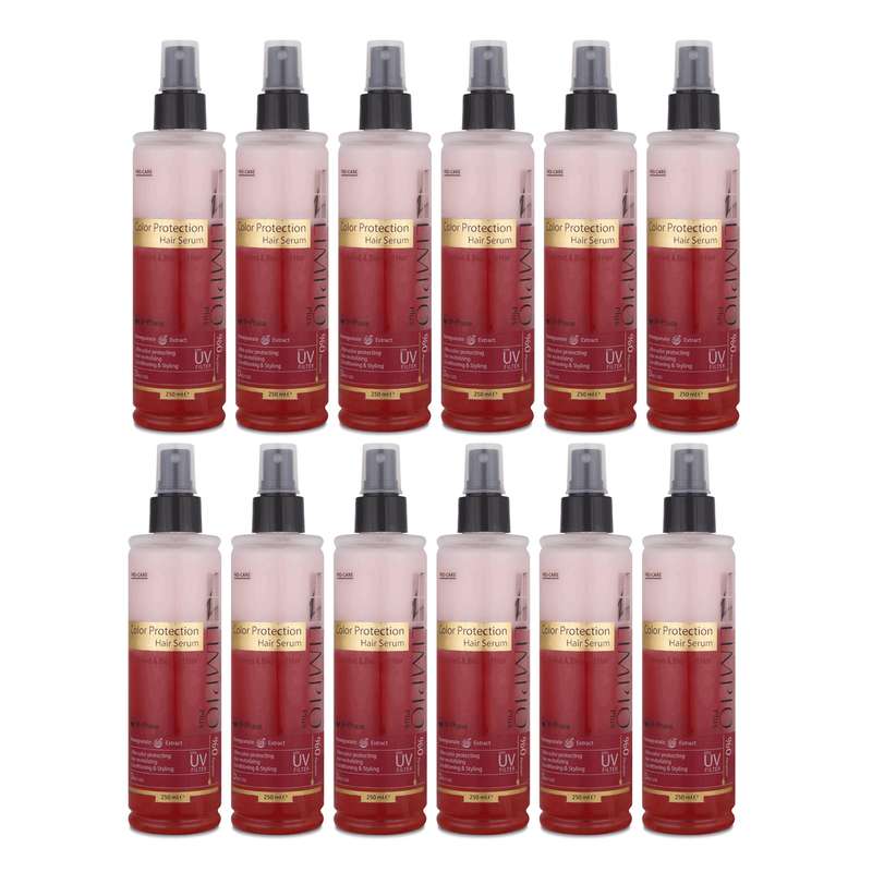 سرم مو لیمپیو مدل Color Protection حجم 250 میلی لیتر مجموعه 12 عددی