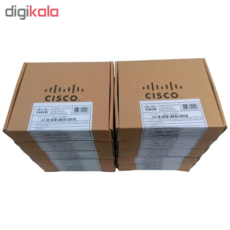 ماژول فیبر سیسکو مدل GLC-LH-SMD بسته 10 عددی