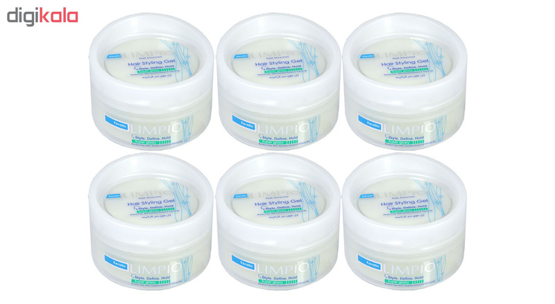 ژل مو لیمپیو مدل Keratin حجم 200 میلی لیتر مجموعه 6 عددی