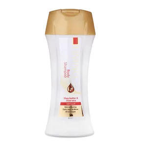 شامپو بدن لیمپیو مدل Shea butter & Aloe vera حجم 400 میلی لیتر