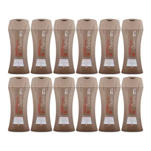 شامپو مو لیمپیو مدل Pomegranate Extract حجم 250 میلی لیتر مجموعه 12 عددی