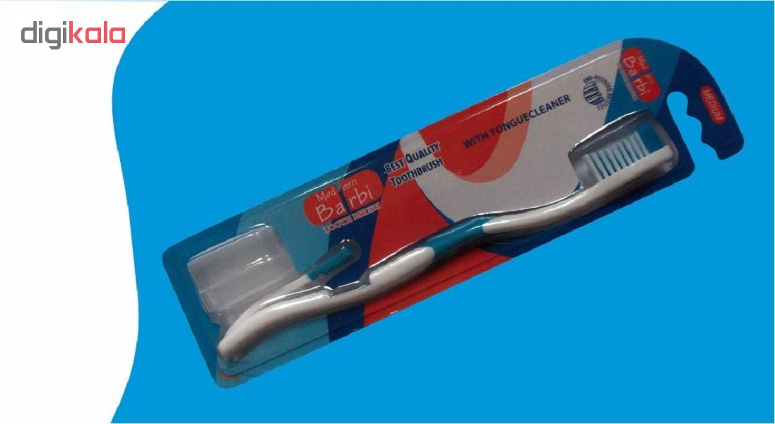 مسواک باربی مدل ZA-980 با برس متوسط