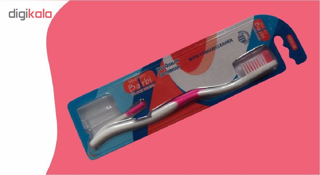 مسواک باربی مدل ZA-980 با برس متوسط
