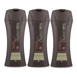 شامپو مو لیمپیو مدل Anti Dandruff حجم 250 میلی لیتر مجموعه 3 عددی
