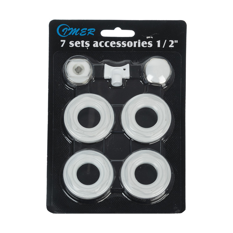 اتصالات رادیاتور دیمر مدل DN7 مجموعه 7 عددی