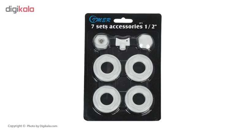 اتصالات رادیاتور دیمر مدل DN7 مجموعه 7 عددی