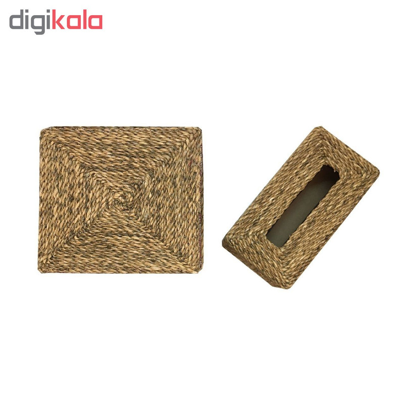 ست سطل و جعبه دستمال کاغذی مدل D.A.Y103