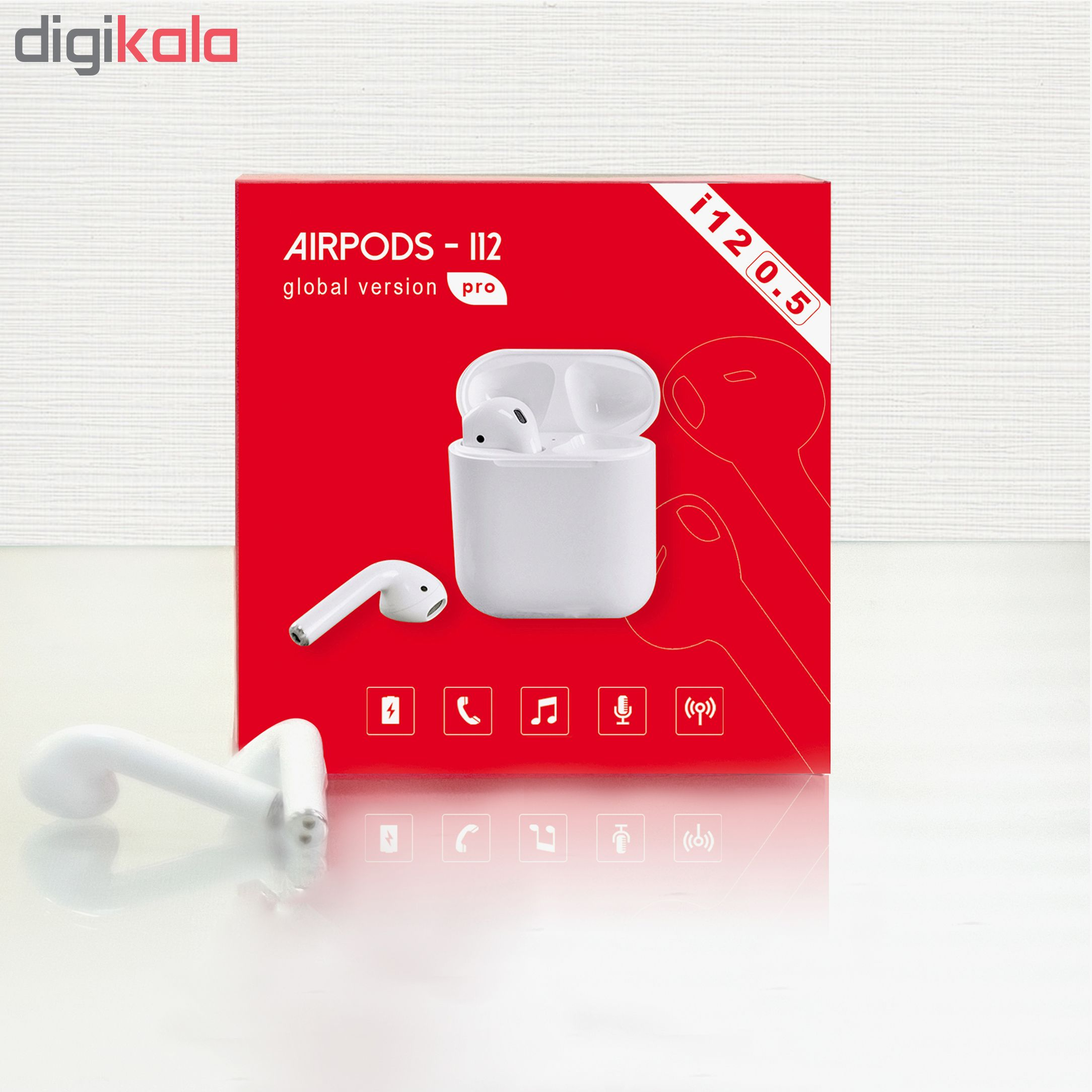 هدفون بی\u200cسیم مدل i12 Pro 