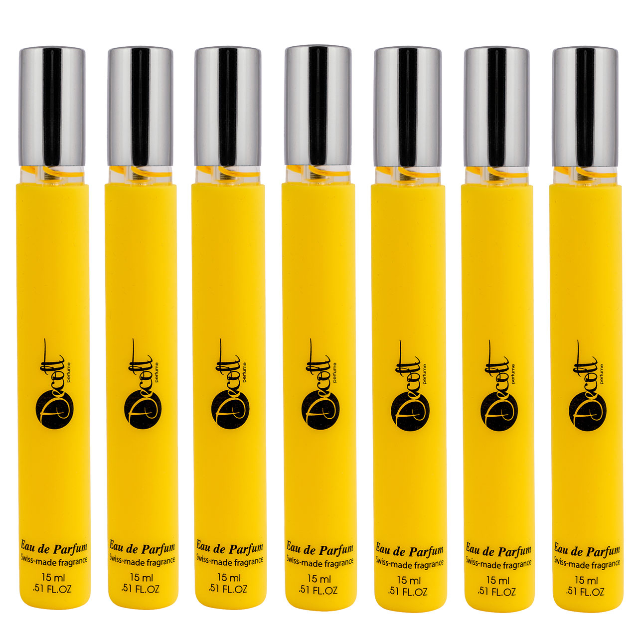 عطر جیبی مردانه دکلت مدل Pegasus De Marly حجم 15 میلی لیتر مجموعه 7 عددی