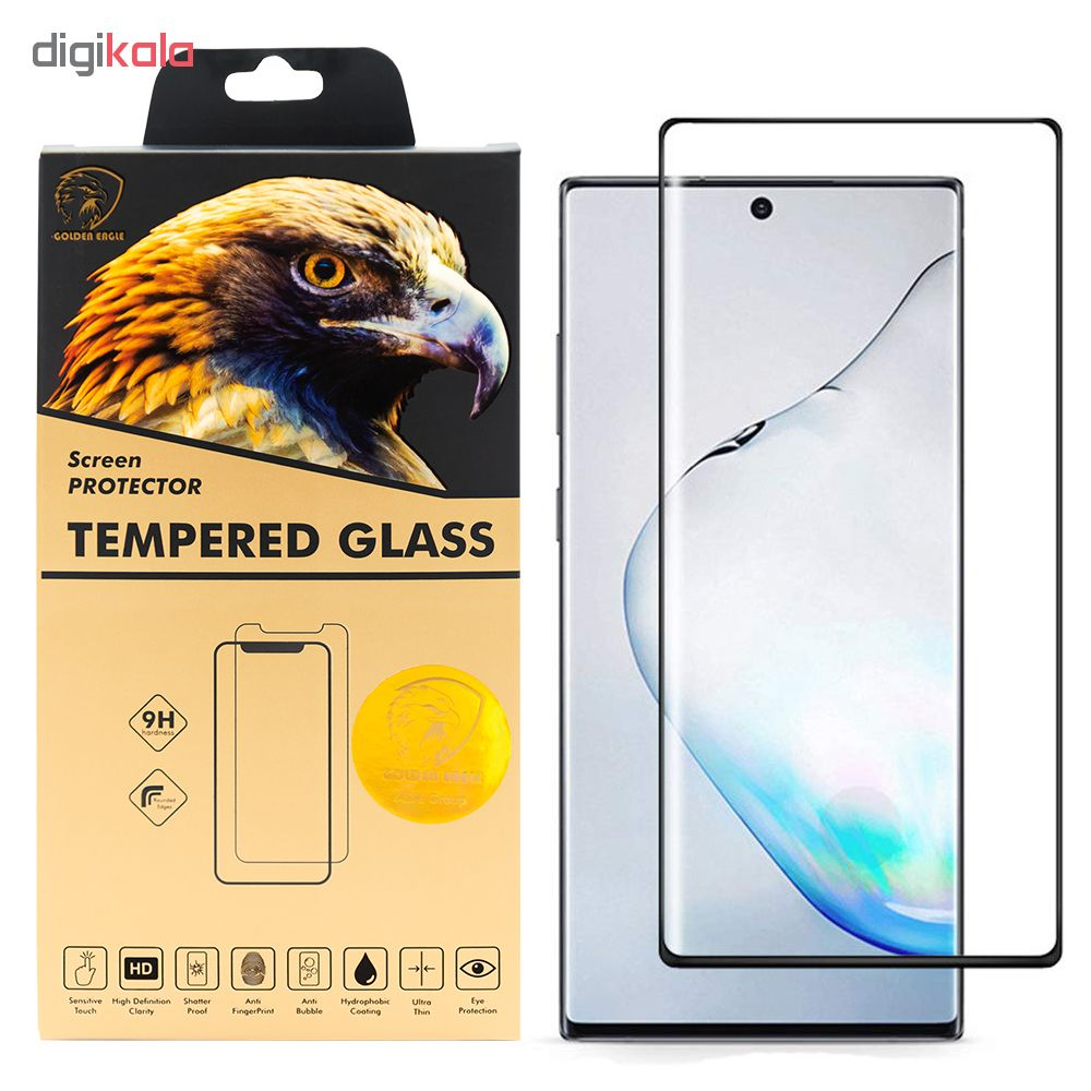 محافظ صفحه نمایش گلدن ایگل مدل DFC-X1 مناسب برای گوشی موبایل سامسونگ Galaxy Note 10 Plus