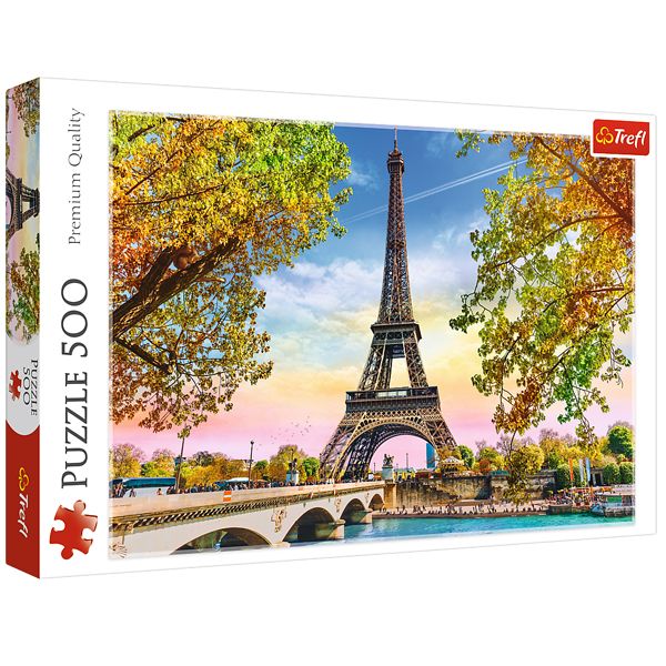 پازل 500 تکه ترفل مدل Romantic Paris پازل 500 تکه ترفل مدل Romantic Paris