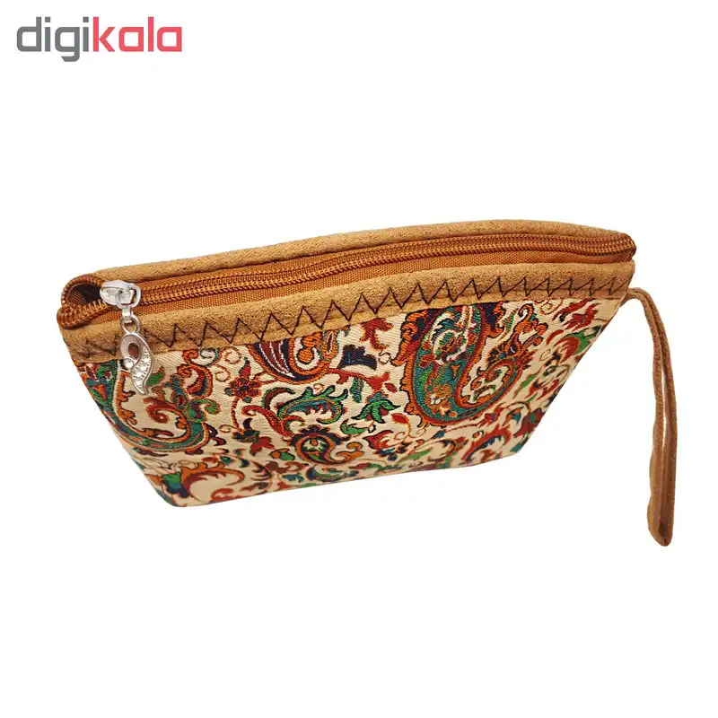 کیف لوازم آرایش زنانه طرح ترمه کد 110785
