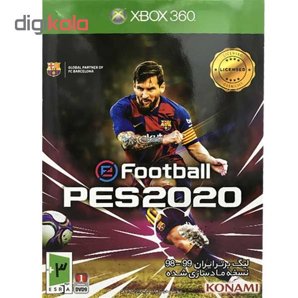 بازی PES 2020 لیگ برتر ایران 98-99 مخصوص XBOX 360
